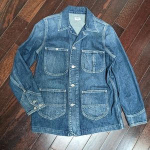 Citizens of Humanity Blue Denim Chore Jacket